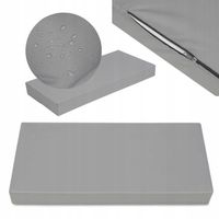 PODUSZKA OGRODOWA 80x40 materac pianka + POKROWIEC szary poduszki NA PALETY