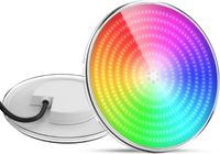 UŻYWANA Lampa basenowa płaska LED LyLmLe ‎R-PL01 PAR56 35W IP68 RGB 12V