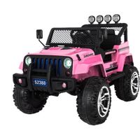 MEGA JEEP SUNSHINE, NAPĘD 4X4, 2X12V ,WOLNY START/ MIĘKKIE KOŁA, BLUETOOTH