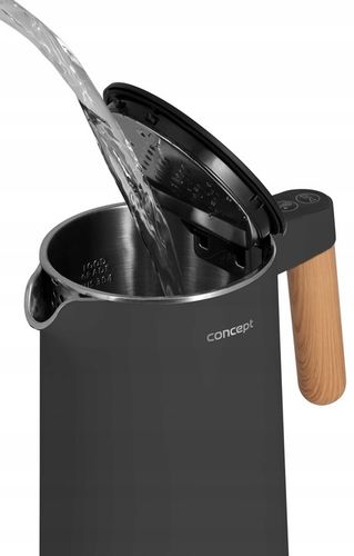 Czajnik elektryczny double wall 1,5 l antracyt Salt & Pepper RK3302 na Arena.pl