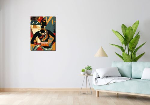 Obraz 50x70cm Afrykańska Mozaika na Arena.pl