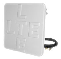 Pokojowa antena 3G 4G 5G LTE 14dBi Huawei B535-232 ZTE MF-286R SMA 3m BIAŁA