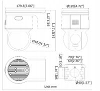 KAMERA IP PTZ HIKVISION DS-2DE3A400BW-DE (T5)