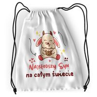 Plecak Dla Syna Sportowy Szkolny Worek Torba Z Nadrukiem Ze Zdjęciem