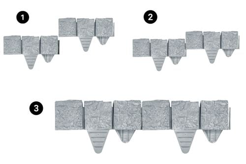 Palisada GRANIT 27 cm szara na Arena.pl