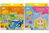Mozaika DIY - pojazdy lub księżniczka