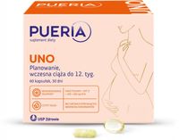 PUERIA UNO planowanie + ciąża do 12. tyg. 60 kapsułek