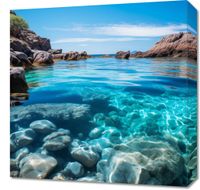 Obraz 50x50cm Krystaliczna Woda