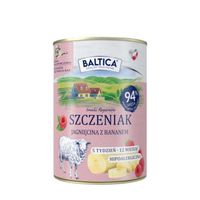 BALTICA SR mokra Szcz. Jagnięcina z bananem 400g