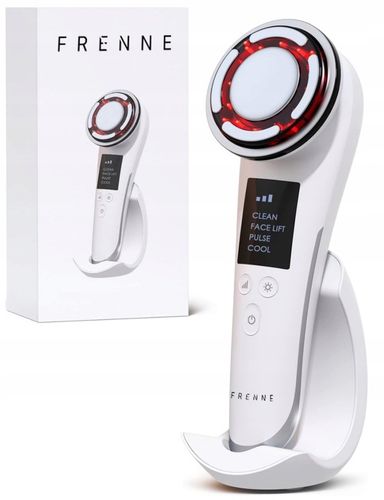 MEZOTERAPIA BEZIGŁOWA MASAŻER EMS TWARZY LIFTING 8W1 FRENNE ZESTAW + GRATIS na Arena.pl
