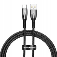 Kabel USB do USB-C Baseus Glimmer, 100W, 1m (czarny)