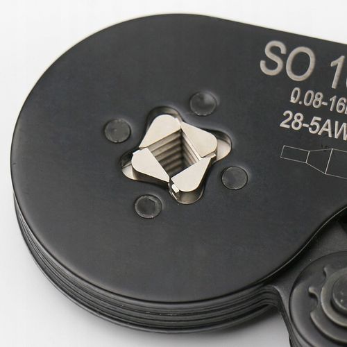 Zaciskarka Praska do Tulejek Kabli Konektorów Przewodów 0,08 mm2 - 16 mm2 na Arena.pl