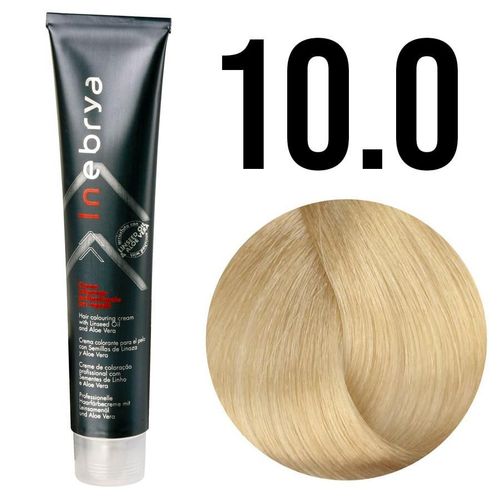 Inebrya farba do włosów, koloryzacja trwała, 100 ml 10/0 jasny świetlisty blond na Arena.pl
