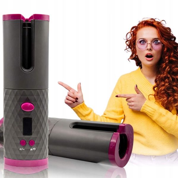 AUTOMATYCZNA LOKÓWKA DO WŁOSÓW Z POWŁOKĄ CERAMICZNĄ LCD zdjęcie 16