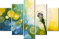 100CM 150CM OBRAZ 5 ELEM DMUCHAWIEC SŁOŃCU ŚCIENNY