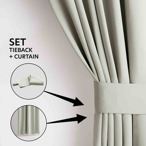 CURT/AH/BLACKOUT/PLEAT/CREAM/140X245/1PC na Arena.pl