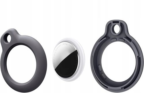 5X ETUI COVER WZMACNIANE NA LOKALIZATOR BRELOCZEK DO APPLE AIRTAG - CZARNY na Arena.pl