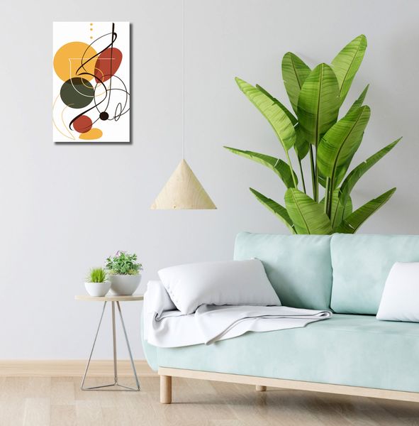 Obraz 30x50cm Taniec Form i Barw zdjęcie 2