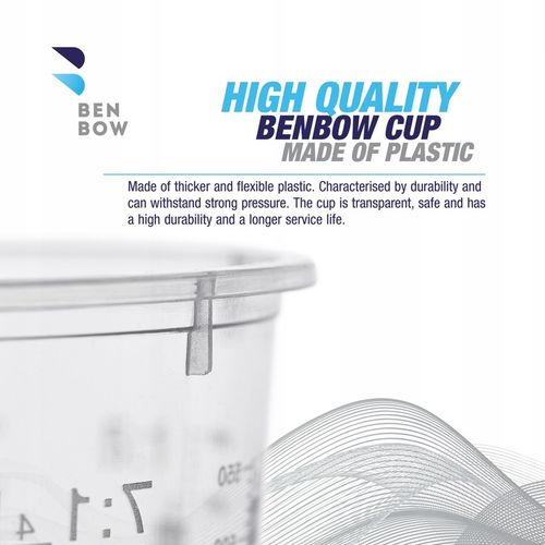 25x KUBEK LAKIERNICZY Z PODZIAŁKĄ 680ml + 3P na Arena.pl