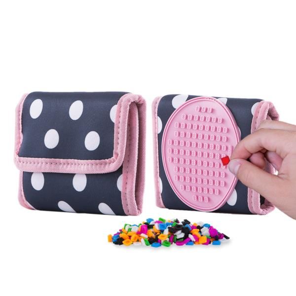 Portfel na Rzep, PIXIE CREW, Kropki, Różowy Panel zdjęcie 1