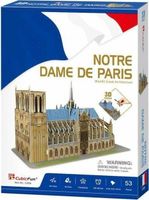 puzzle 3d katedra notre dame c042h 2422