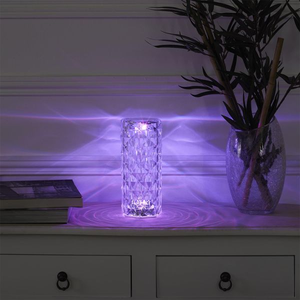 Lampka Crystal LED z pilotem 12 kolorów zdjęcie 4