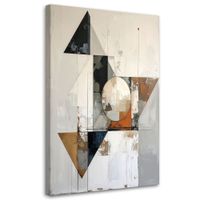 Obraz do salonu sypialni biura, Abstrakcja geometryczna w