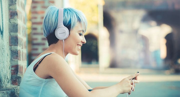 Panasonic RP-HF100M Słuchawki nauszne z mikrofonem zdjęcie 2