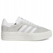 Adidas Gazelle Bold Grey White szare białe rozmiar 41 1/3