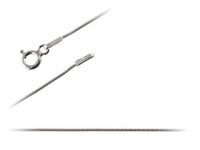 Srebrny łańcuszek linka 50 cm o okrągłym przekroju srebro 925 FL169