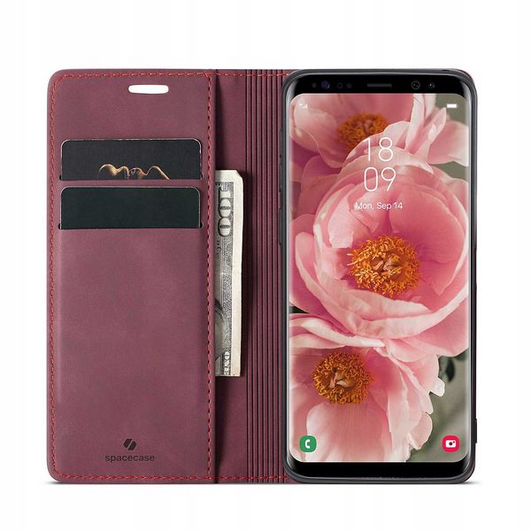Spacecase Wallet Galaxy S8 Red zdjęcie 13