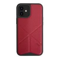 Etui UNIQ Transforma na iPhone 12 mini - czerwone