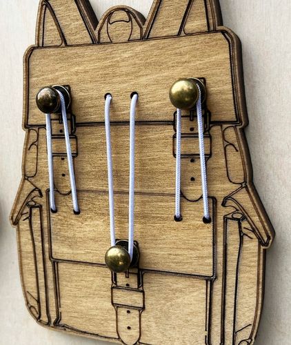 Tablica Manipulacyjna Sensoryczna Montessori + GRATIS Imię na Arena.pl