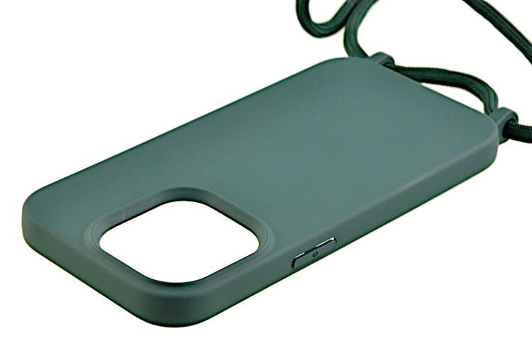 Etui ze sznurkiem RCK do Apple iPhone 14 Pro zielony zdjęcie 3