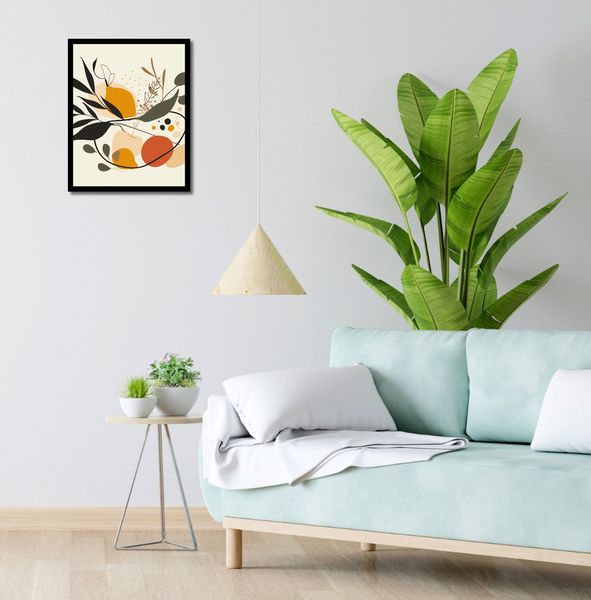 Plakat 40x50cm Botaniczny Wir zdjęcie 4