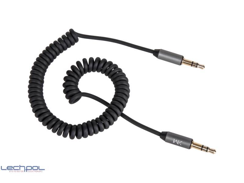 KM0338 Kabel stereo jack 3.5 wtyk - wtyk 1.5m Kru zdjęcie 2