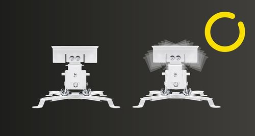 UCHWYT OBROTOWY do projektora Sufitowy Ścienny dł do 65 cm UNIWERSALNY na Arena.pl