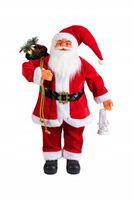 FIGURKA OZDOBA ŚWIĄTECZNA BOŻONARODZENIOWA MIKOŁAJ DZIADEK MRÓZ 60CM
