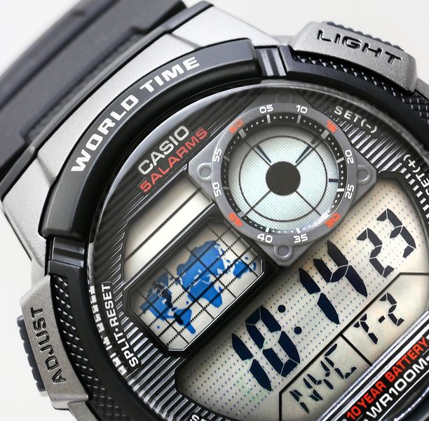zegarek męski casio ae-1000w-1bvdf + box zdjęcie 4