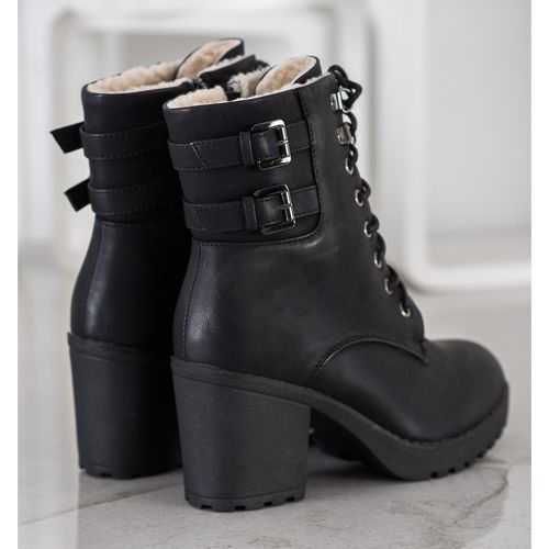 Wiazane Botki Na Platformie r.41 na Arena.pl