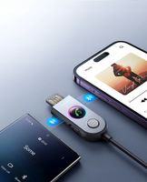 BEZPRZEWODOWY ODBIORNIK TRANSMITER BLUETOOTH DO AUTA USB AUX - JOYROOM