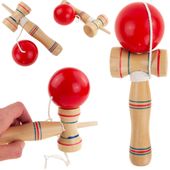 KENDAMA KANDAMA DREWNIANA GRA ZRĘCZNOŚCIOWA