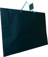 Torebka Prezentowa Jednokolorowa Ciemny Zielony