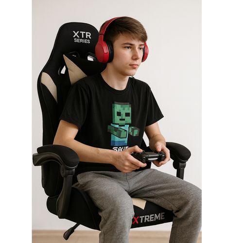 fotel gamingowy extreme xtr beige na Arena.pl