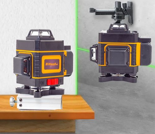 Laser krzyżowy Riwall RNP-01 16 Linii Pro +Zestaw akcesoriów 25 m na Arena.pl