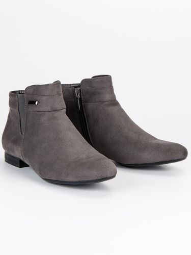 SZARE BOTKI PŁASKIE Rozmiar - 41 na Arena.pl