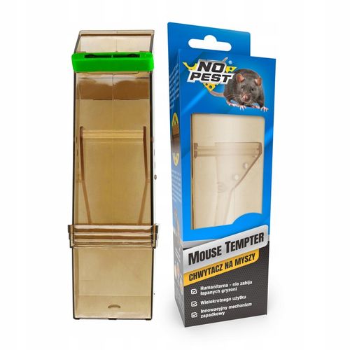 HUMANITARNY CHWYTACZ ŻYWOŁAPKA ŁAPKA PUŁAPKA NA MYSZY GRYZONIE NO PEST na Arena.pl