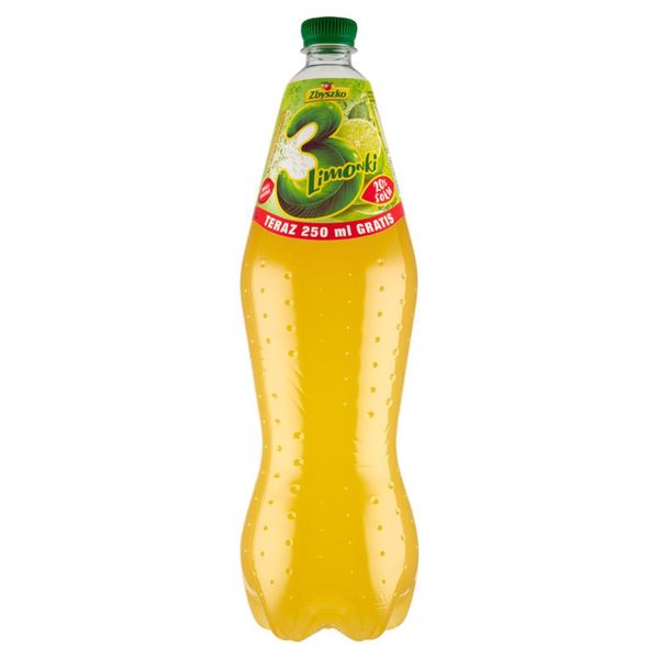 Zbyszko 3 Limonki Napój gazowany 1,75 l zdjęcie 1