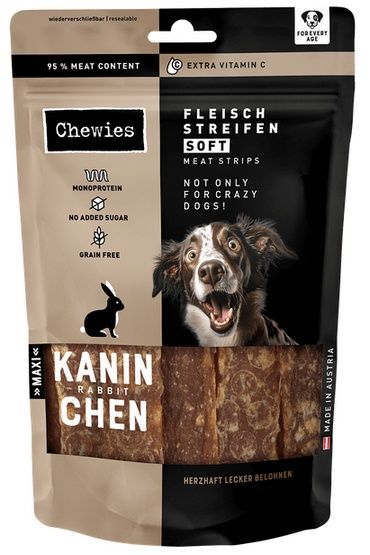 Chewies Meat Strips Soft Maxi Królik 150g zdjęcie 1