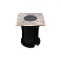 LED NAJAZDOWA GU10 KWADRAT IP66 MAX 35W ALUMINIUM LED